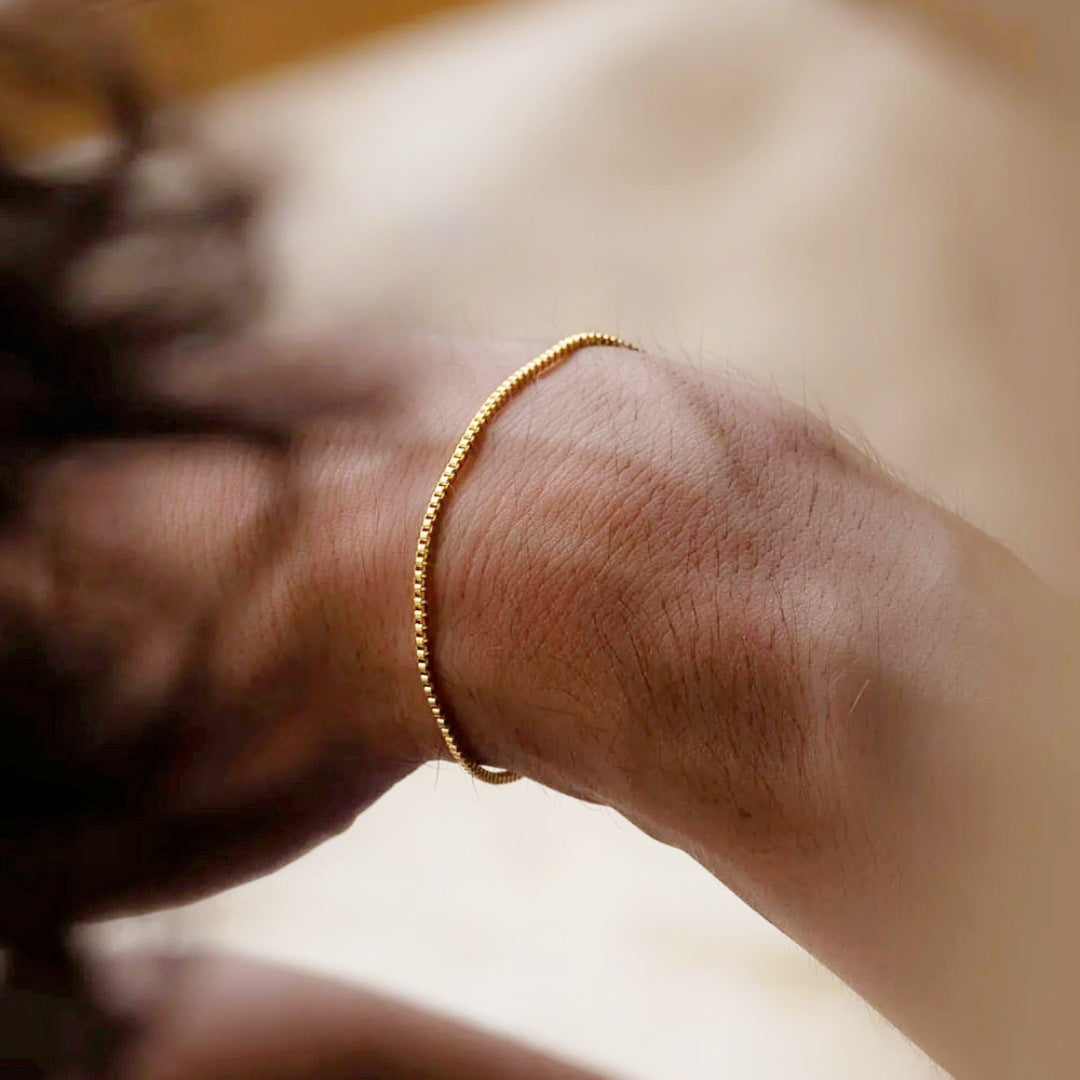 BOX BRACELET - GOLD