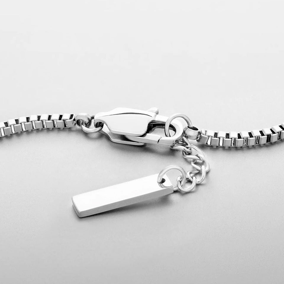 BOX BRACELET - SILVER