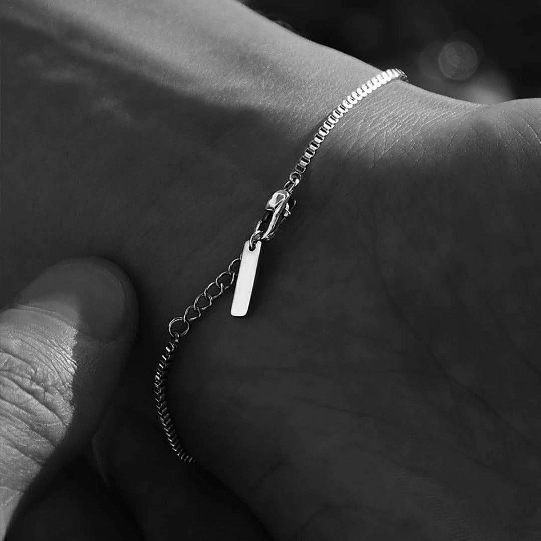 BOX BRACELET - SILVER