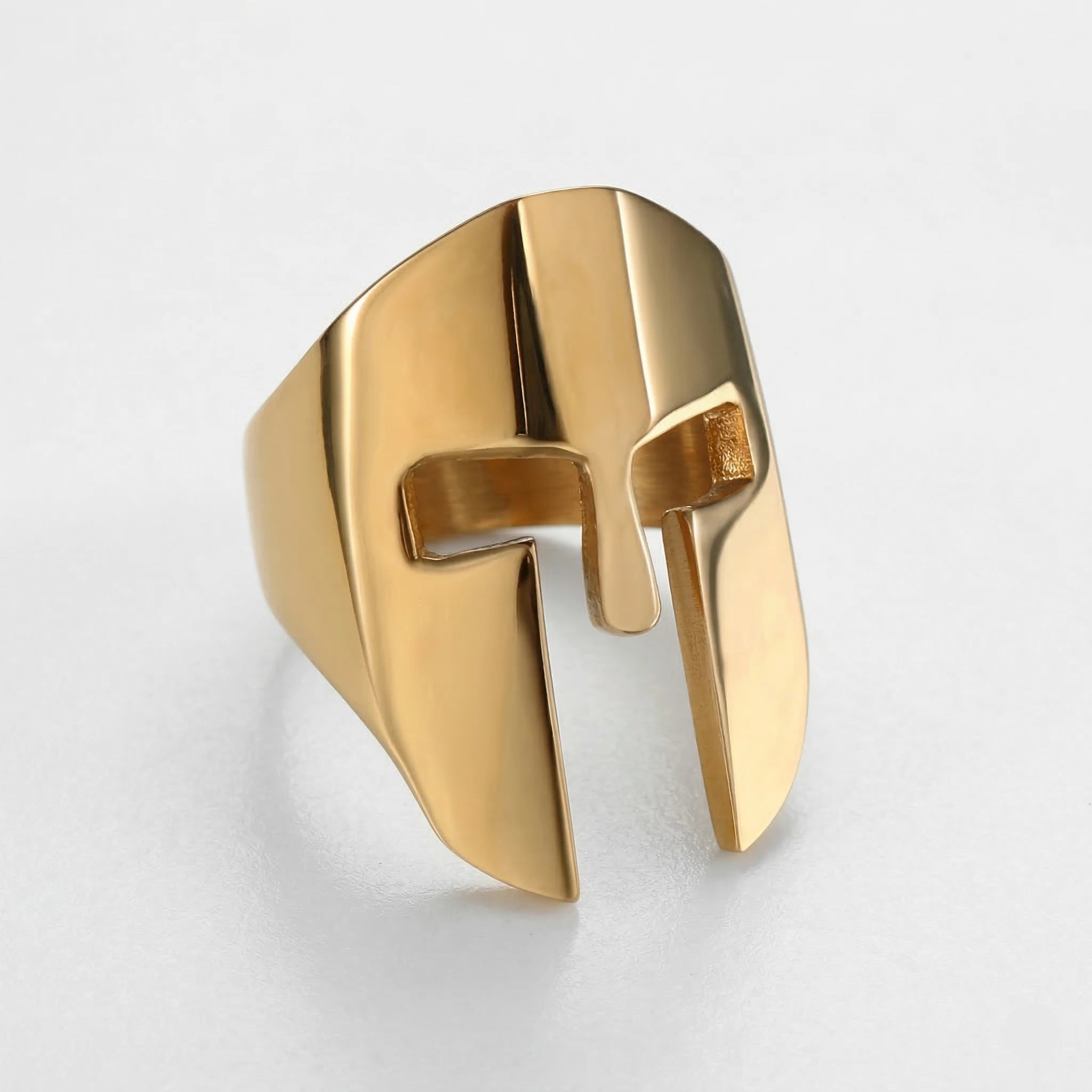 BOUJISPHERE - SPARTAN HELMET RING - GOLD