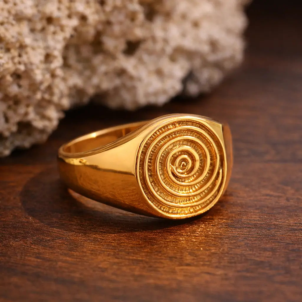 SPIRAL RING - GOLD