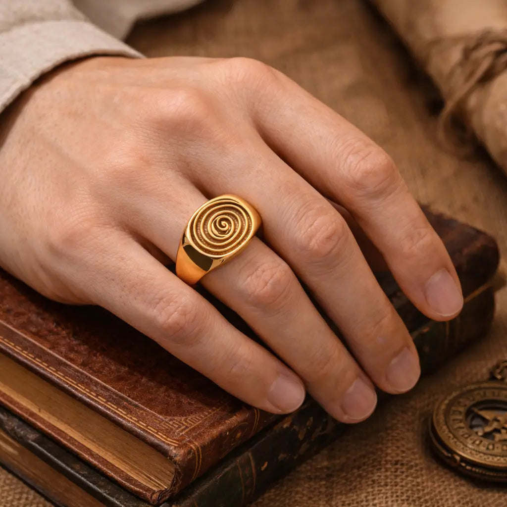 SPIRAL RING - GOLD