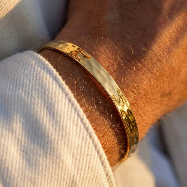 TIDAL CURVE BRACELET - GOLD