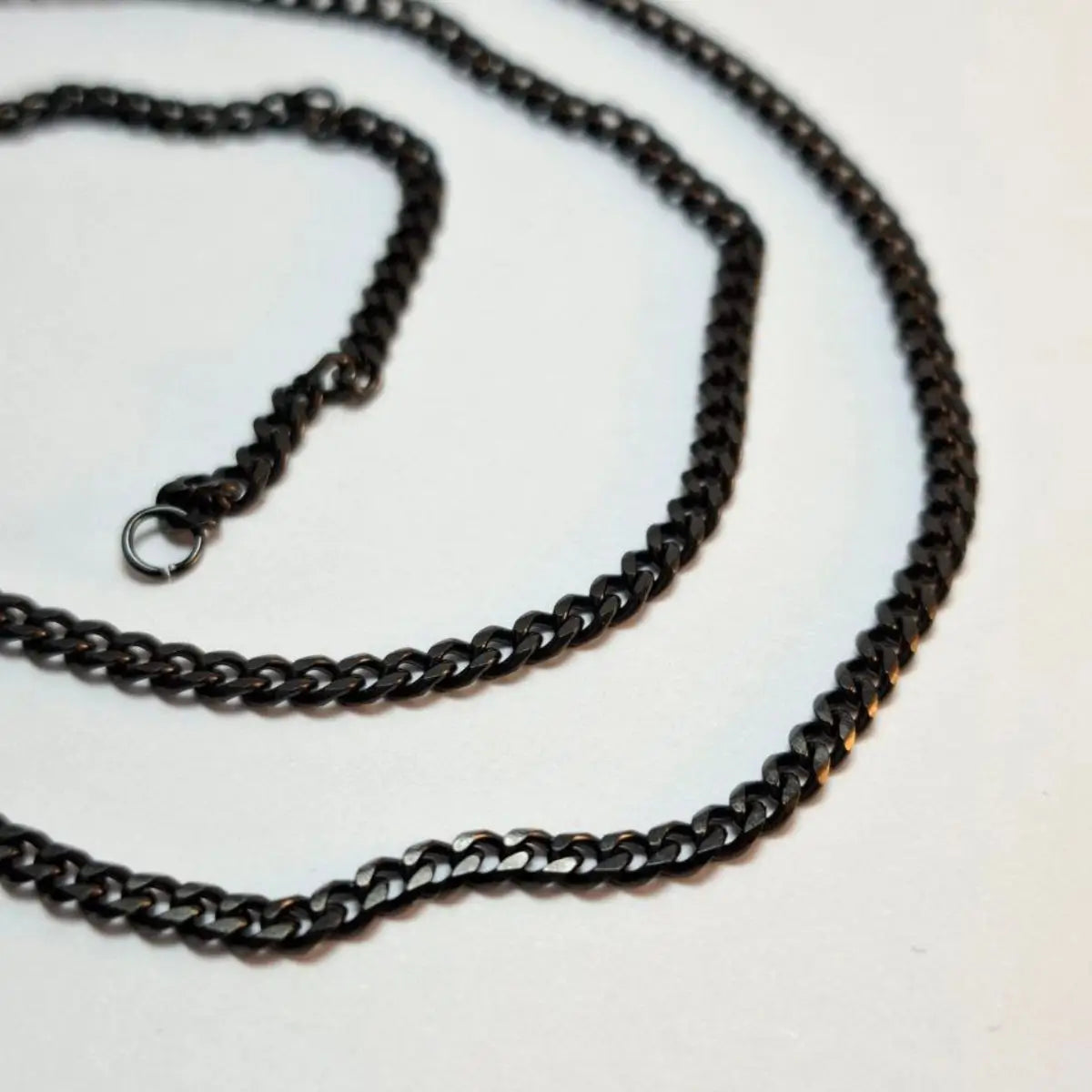 CUBAN LINK CHAIN - BLACK