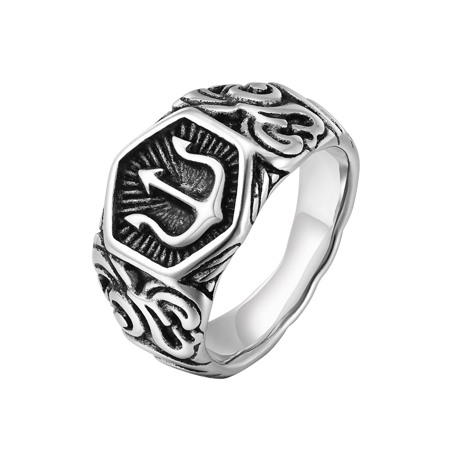 POSEIDON RING - SILVER