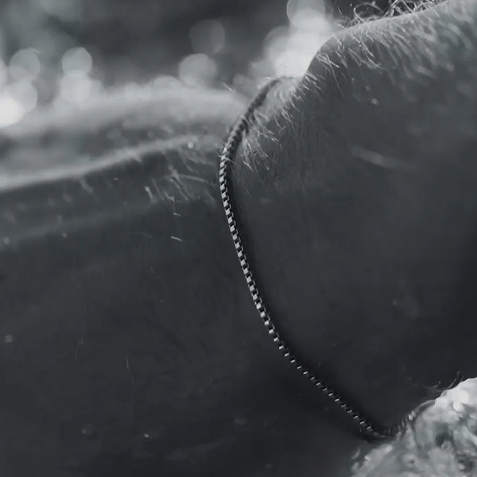 BOX BRACELET - SILVER