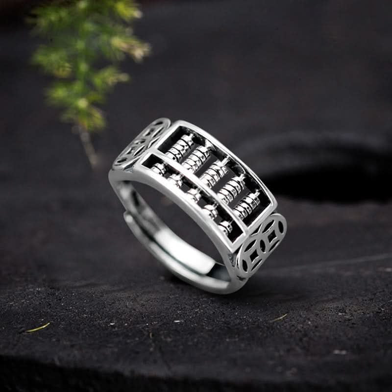 ABACUS RING - SILVER - Boujisphere