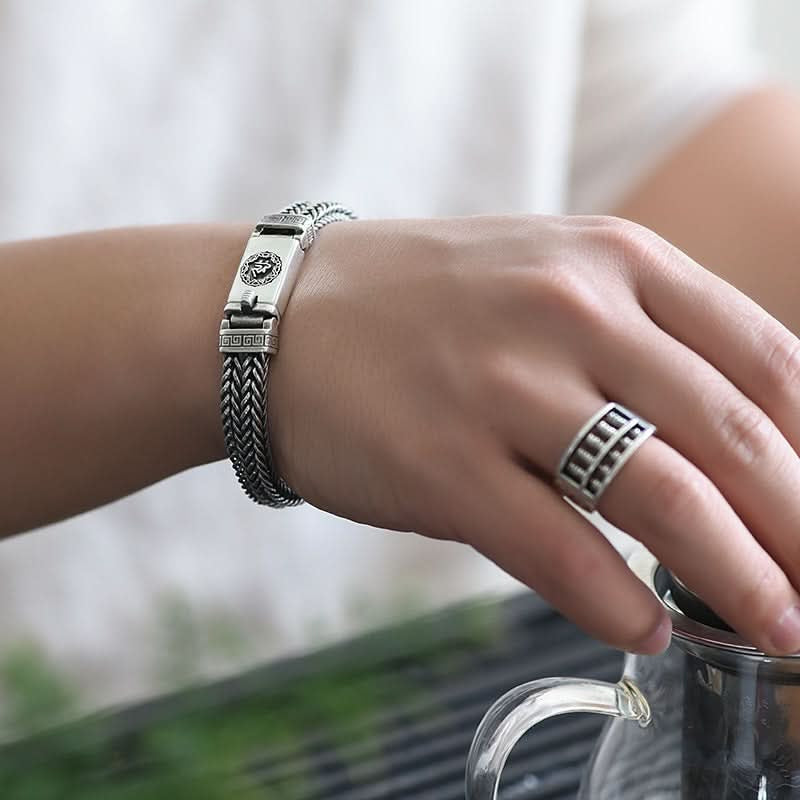 ABACUS RING - SILVER - Boujisphere