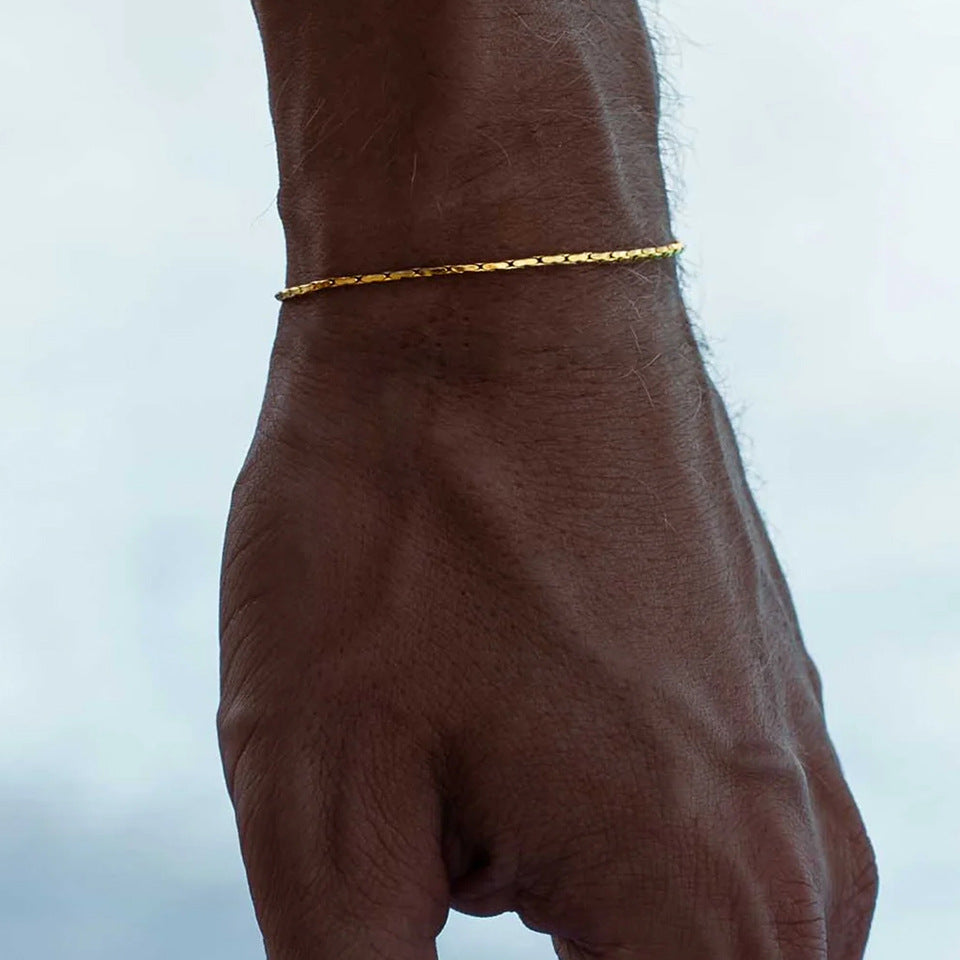 WIRE BRACELET - GOLD