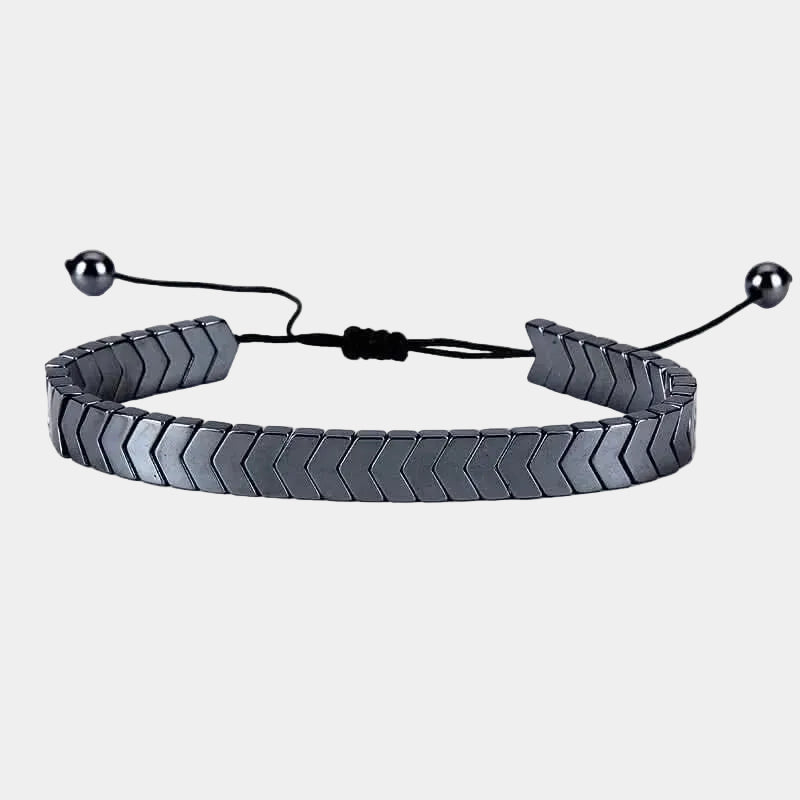 BRAIDED BRACELET - BLACK - Boujisphere