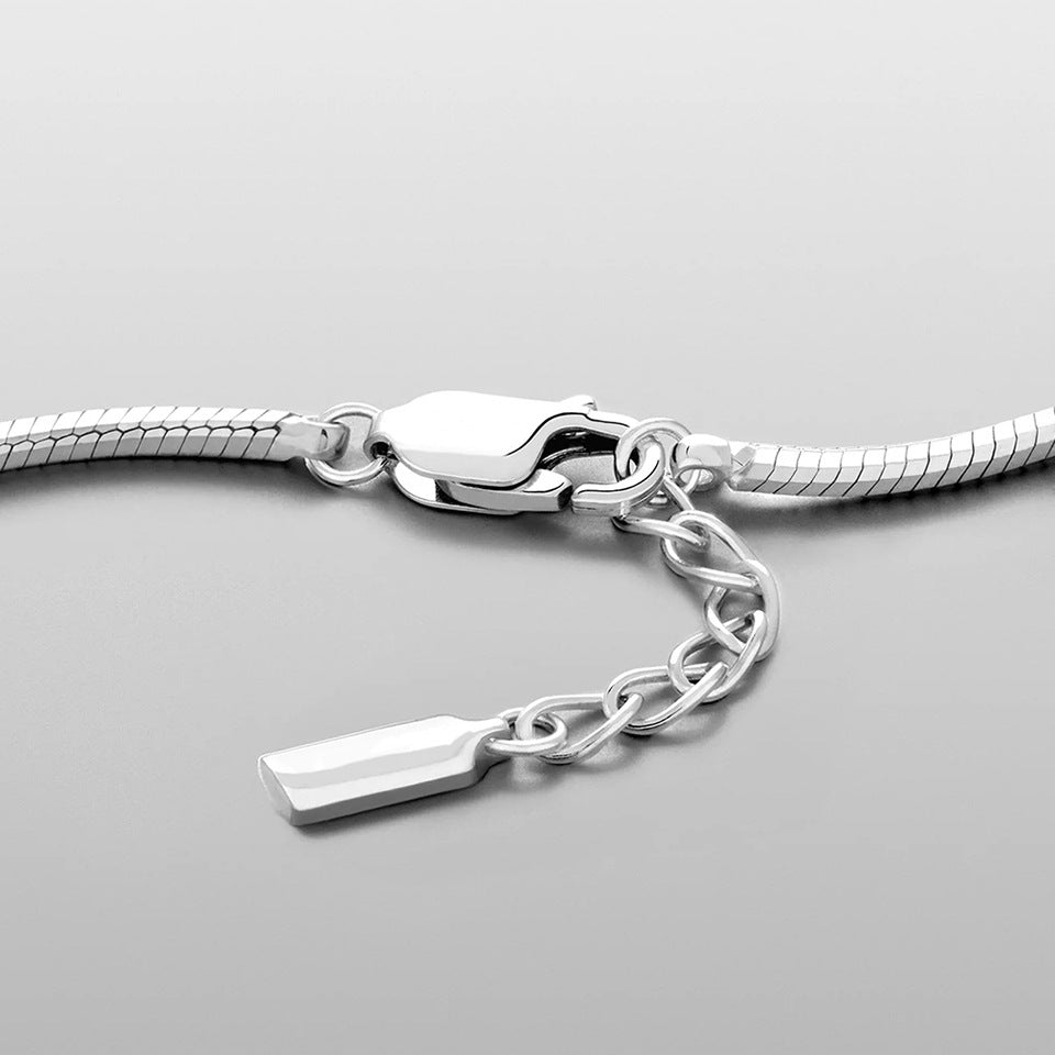 OCTAGONAL BRACELET - SILVER