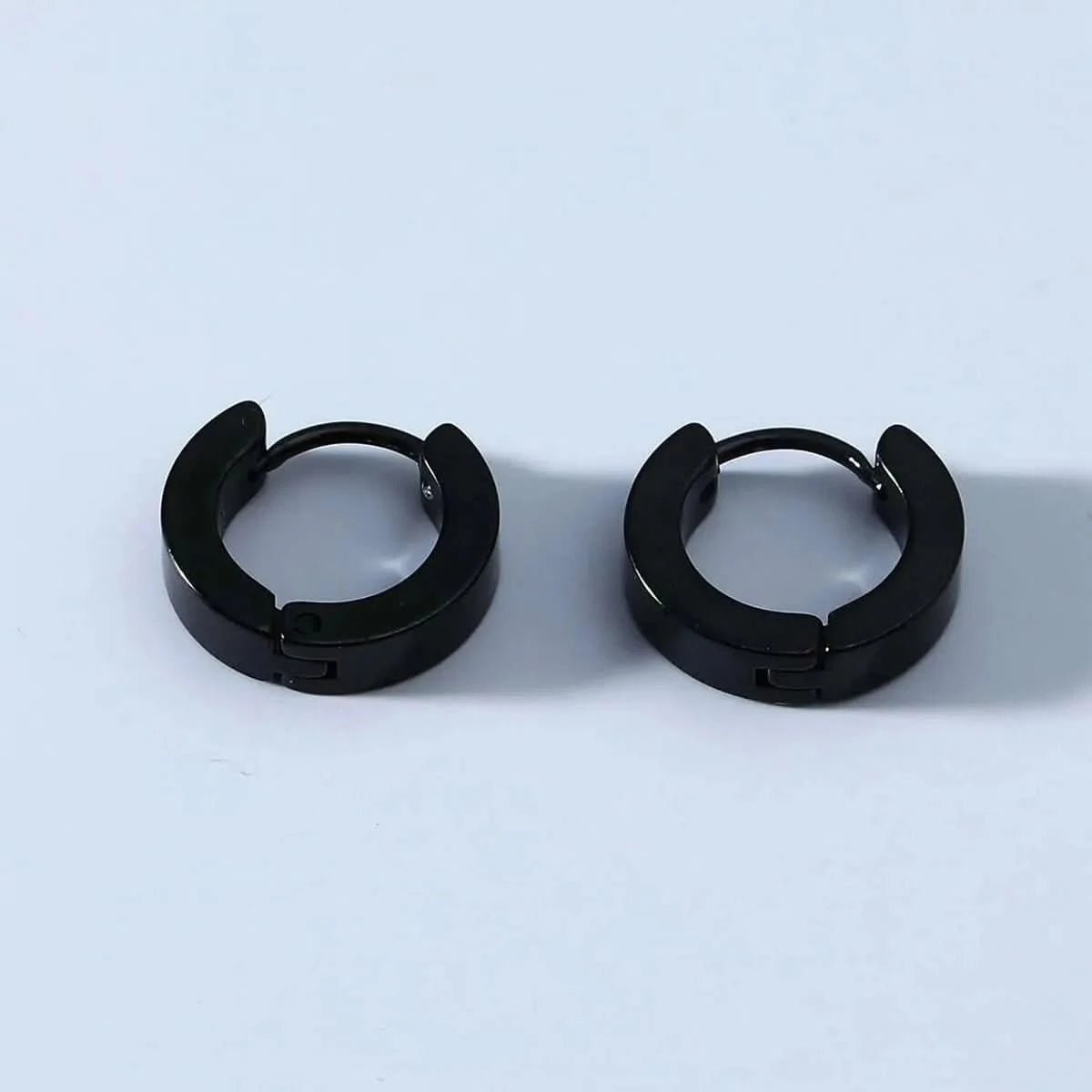 CIRCLE EARRING - BLACK - Boujisphere