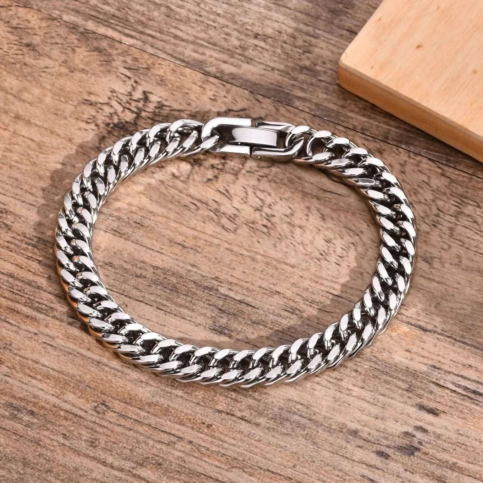 CURB BRACELET - SILVER - Boujisphere