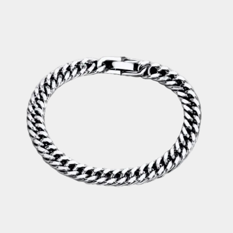 CURB BRACELET - SILVER - Boujisphere