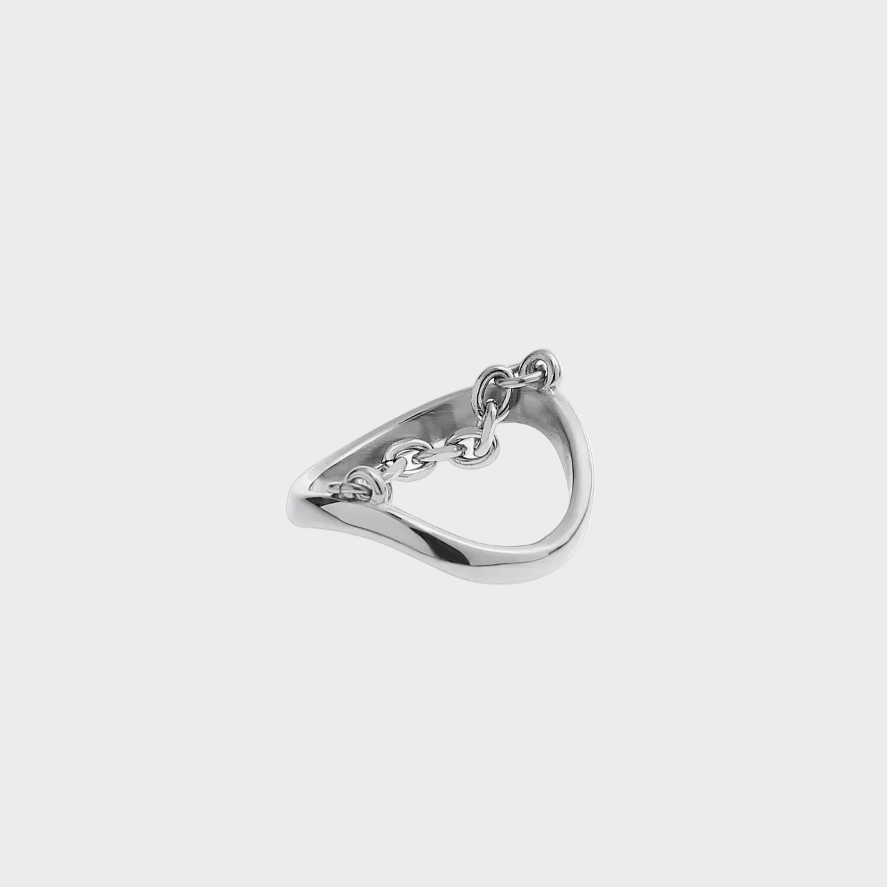 DOUBLE LAYER RING - SILVER - Boujisphere