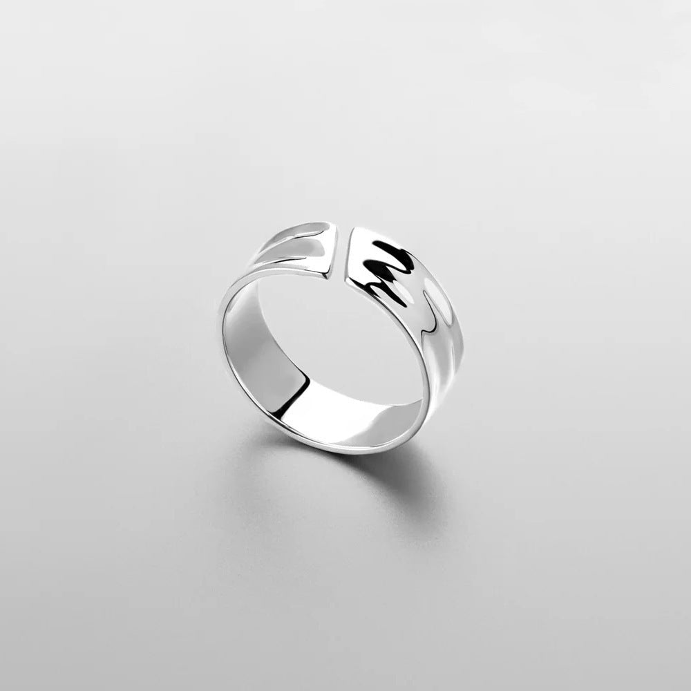 TIDAL CURVE RING - SLIVER