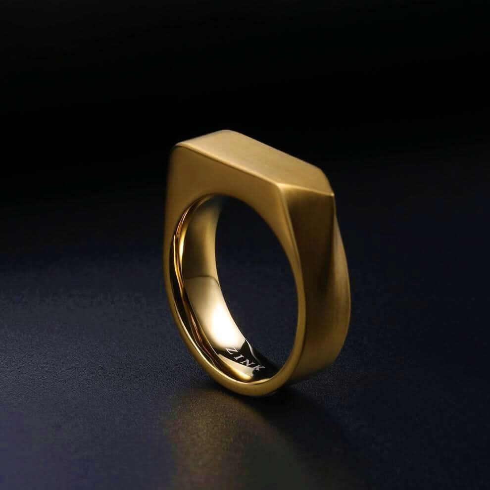 FLAT - TOP RING - GOLD - Boujisphere