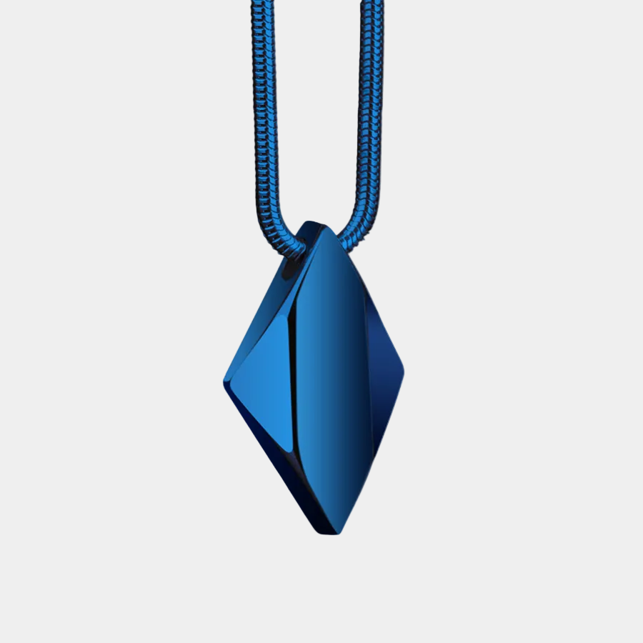 HEPHAESTUS GEM NECKLACE - BLUE - Boujisphere