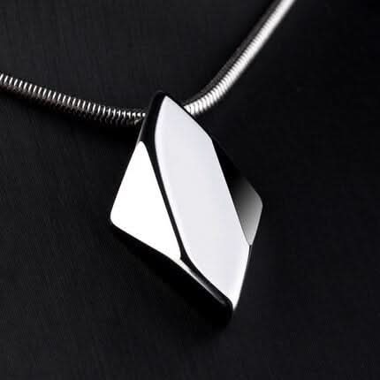 HEPHAESTUS GEM NECKLACE - SILVER - Boujisphere