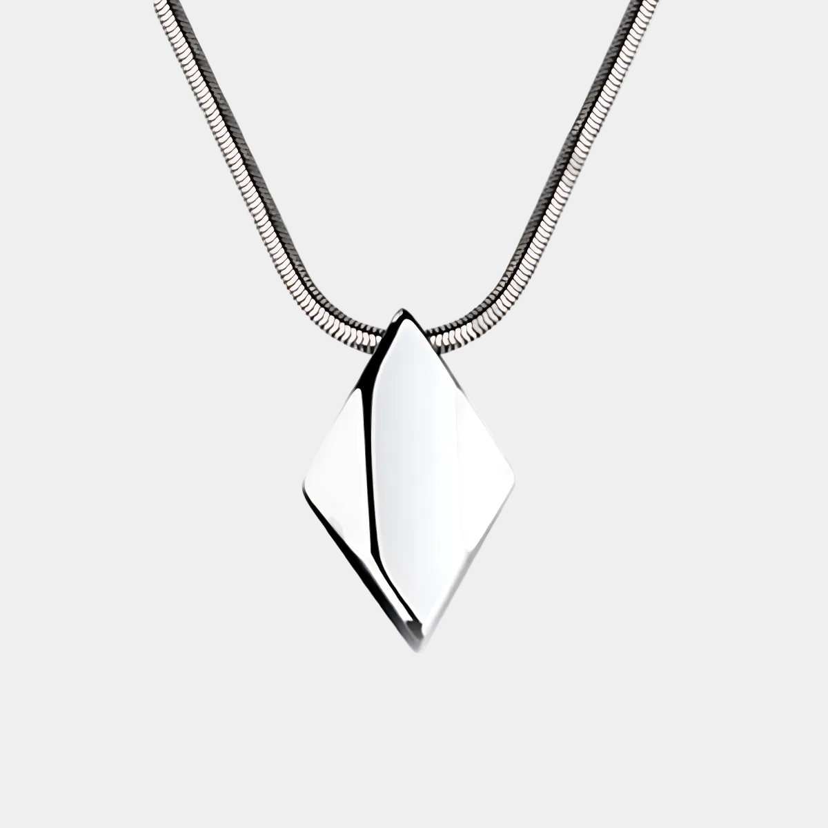 HEPHAESTUS GEM NECKLACE - SILVER - Boujisphere