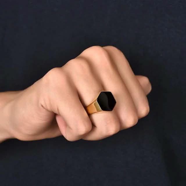 HEXAGONAL AGATE - GOLD - Boujisphere