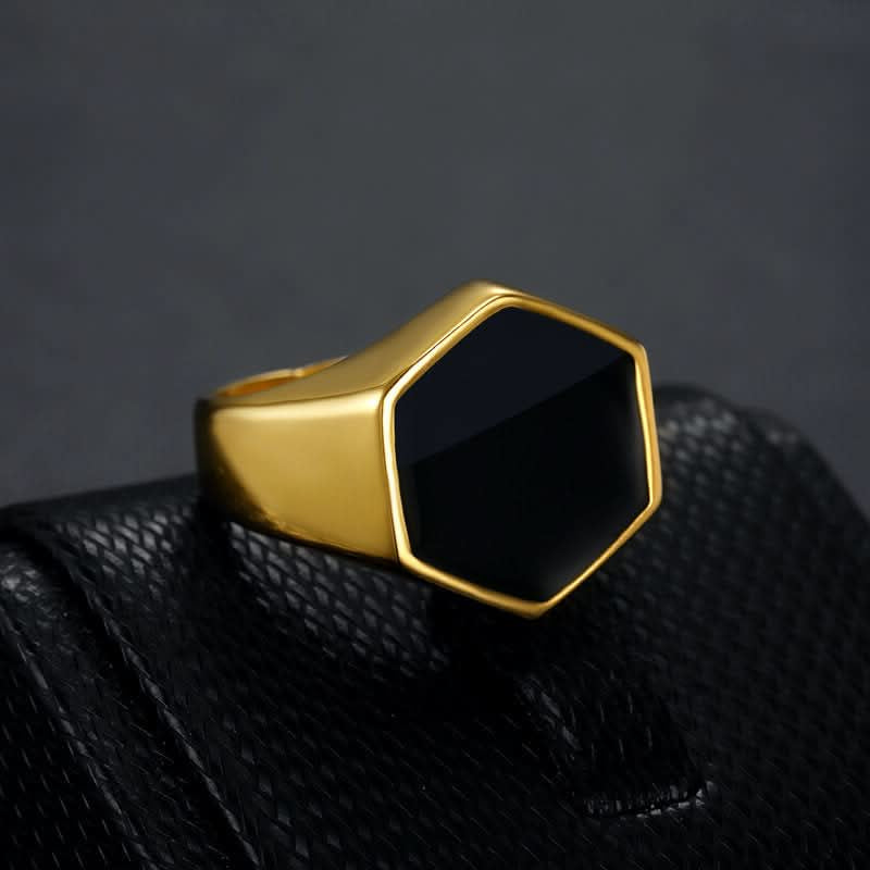 HEXAGONAL AGATE - GOLD - Boujisphere