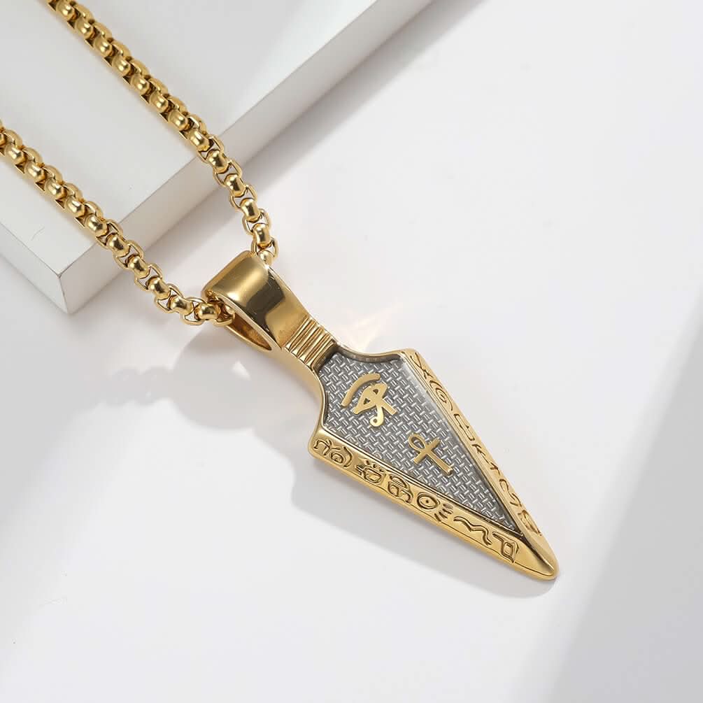 HORUS EYE NECKLACE - GOLD - Boujisphere