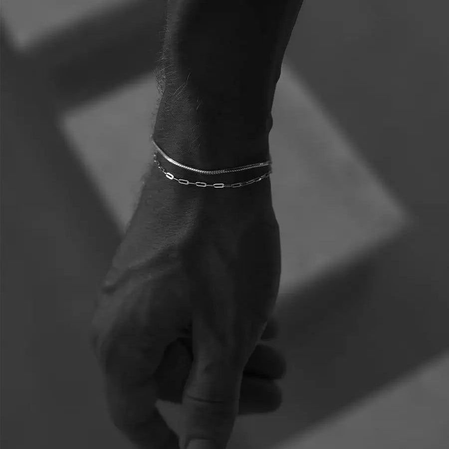 CLIP BRACELET - SLIVER