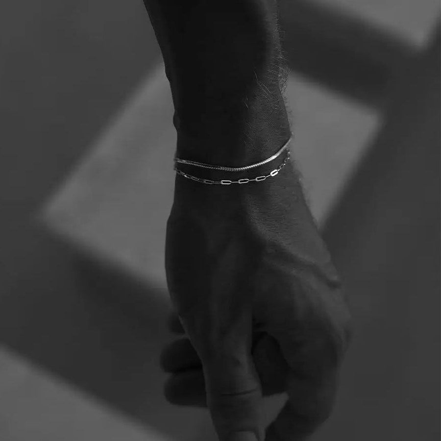 CLIP BRACELET - SLIVER