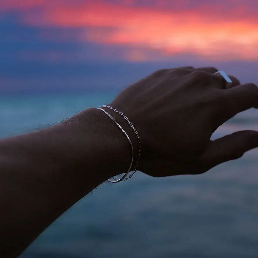 CLIP BRACELET - SLIVER