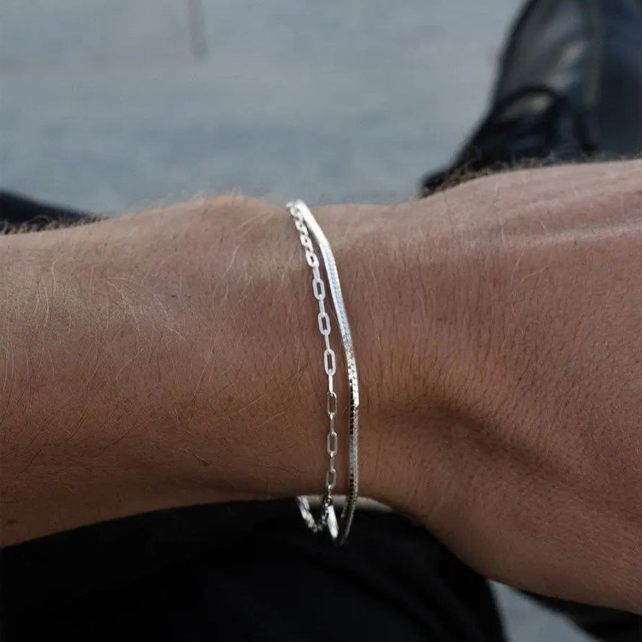 CLIP BRACELET - SLIVER