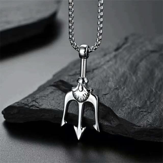 POSEIDON NECKLACE - SILVER - Boujisphere