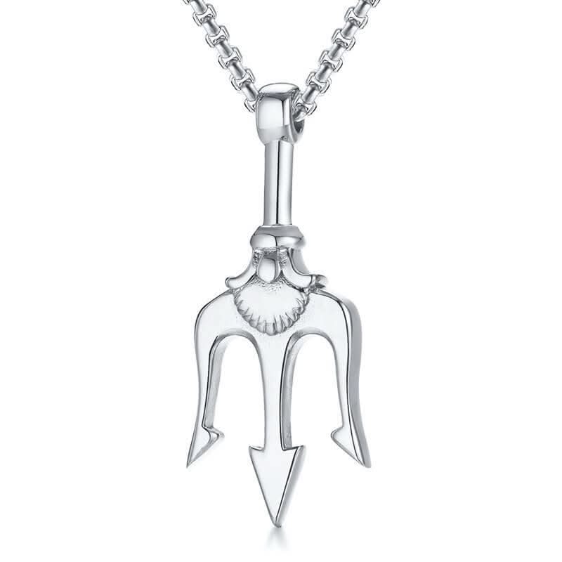 POSEIDON NECKLACE - SILVER - Boujisphere