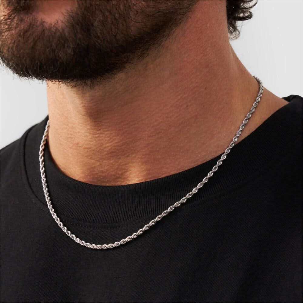 ROPE CHAIN - SILVER - Boujisphere