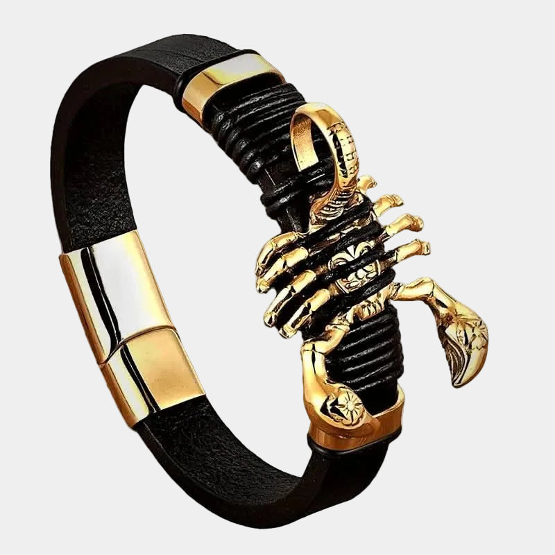 SCORPION BRACELET– GOLD - Boujisphere