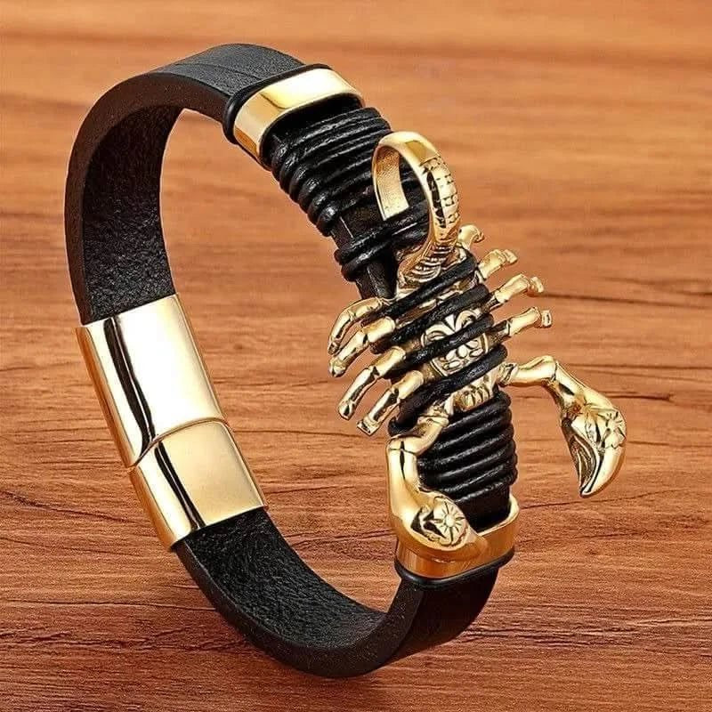 SCORPION BRACELET– GOLD - Boujisphere