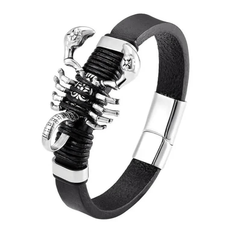 SCORPION BRACELET– SILVER - Boujisphere