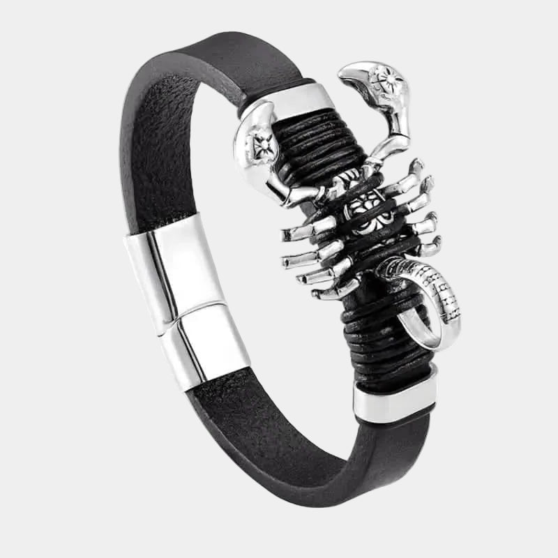 SCORPION BRACELET– SILVER - Boujisphere
