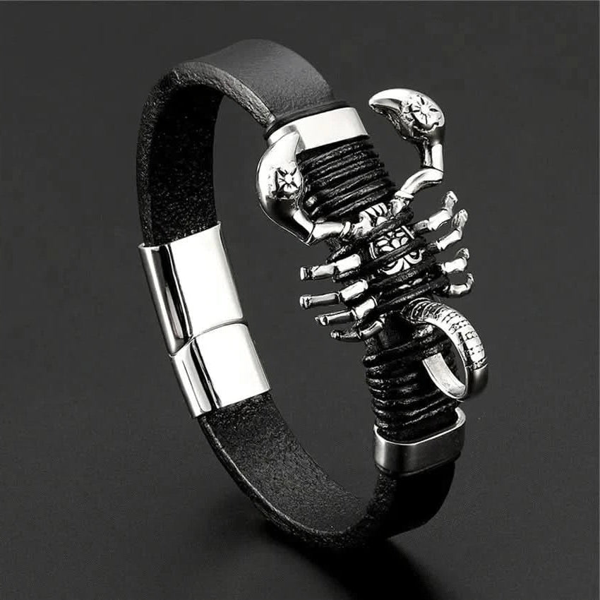 SCORPION BRACELET– SILVER - Boujisphere