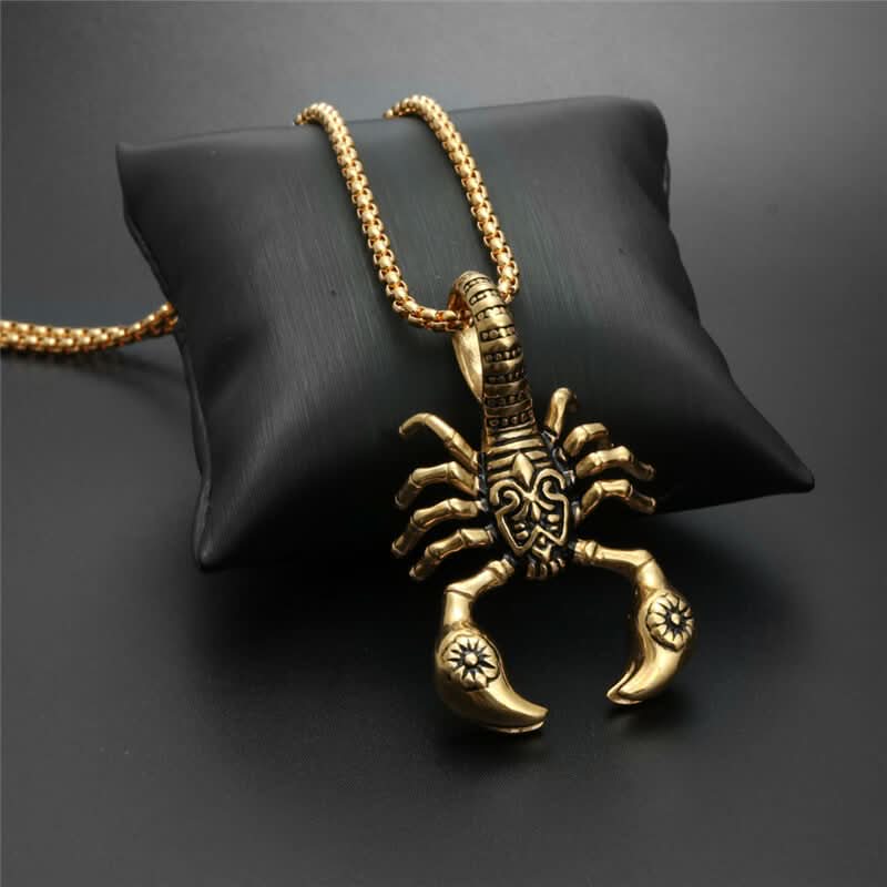 SCORPION NECKLACE - GOLD - Boujisphere