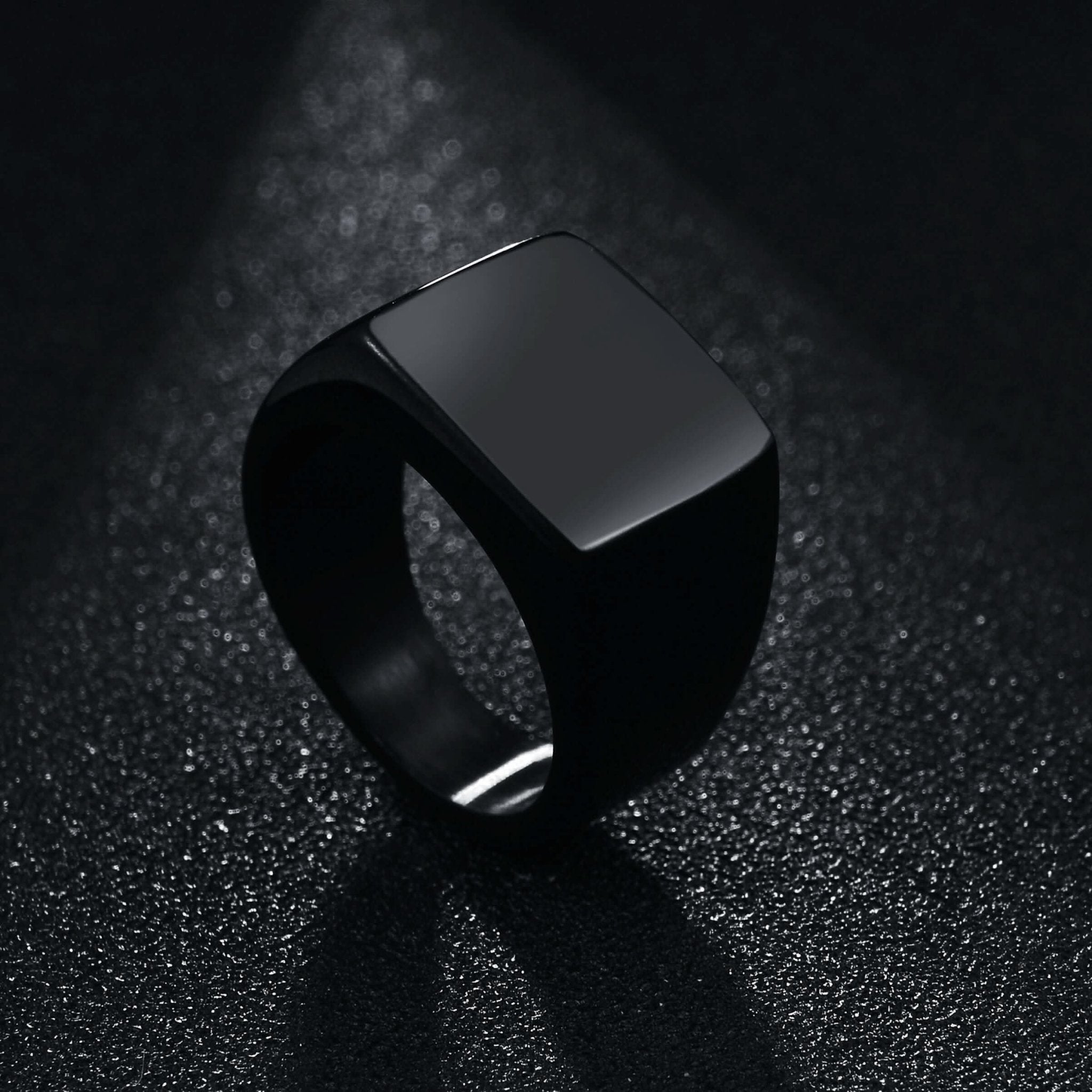 SQUARE RING - BLACK - Boujisphere