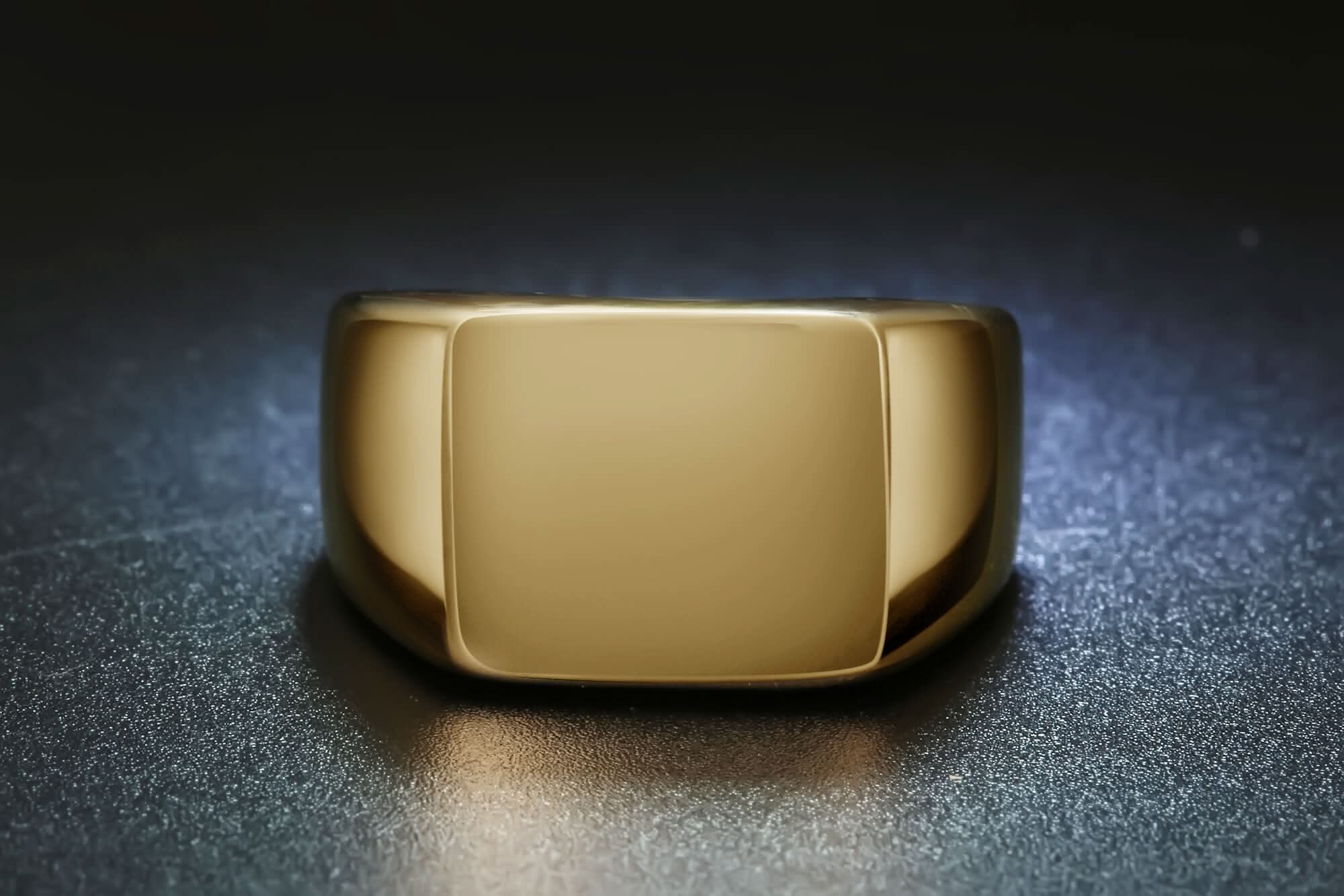 SQUARE RING - GOLD - Boujisphere