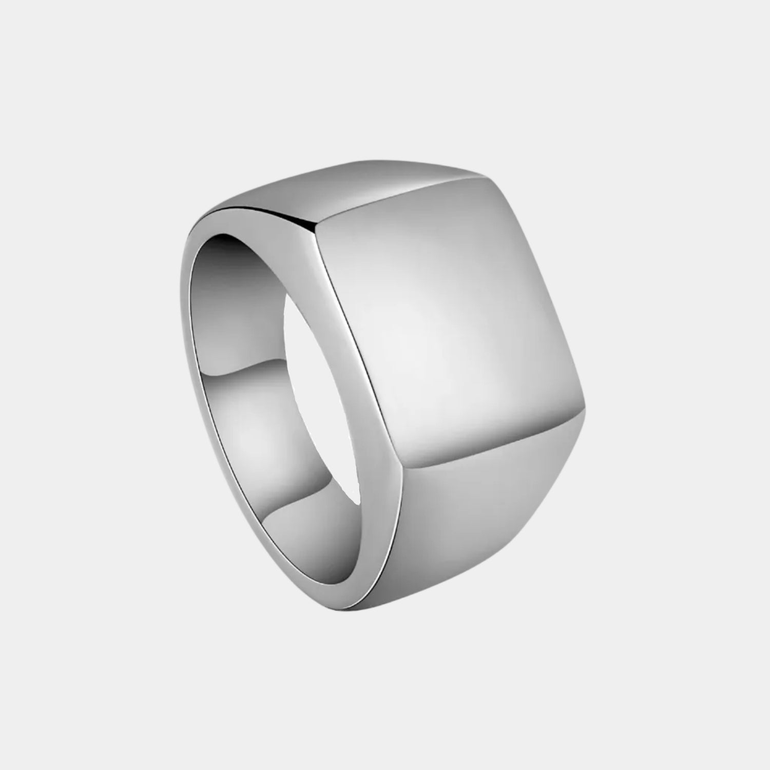 SQUARE RING - SILVER - Boujisphere