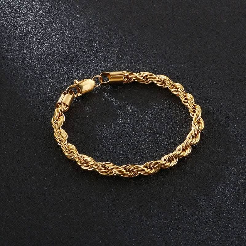 TWIST CHAIN BRACELET - GOLD - Boujisphere
