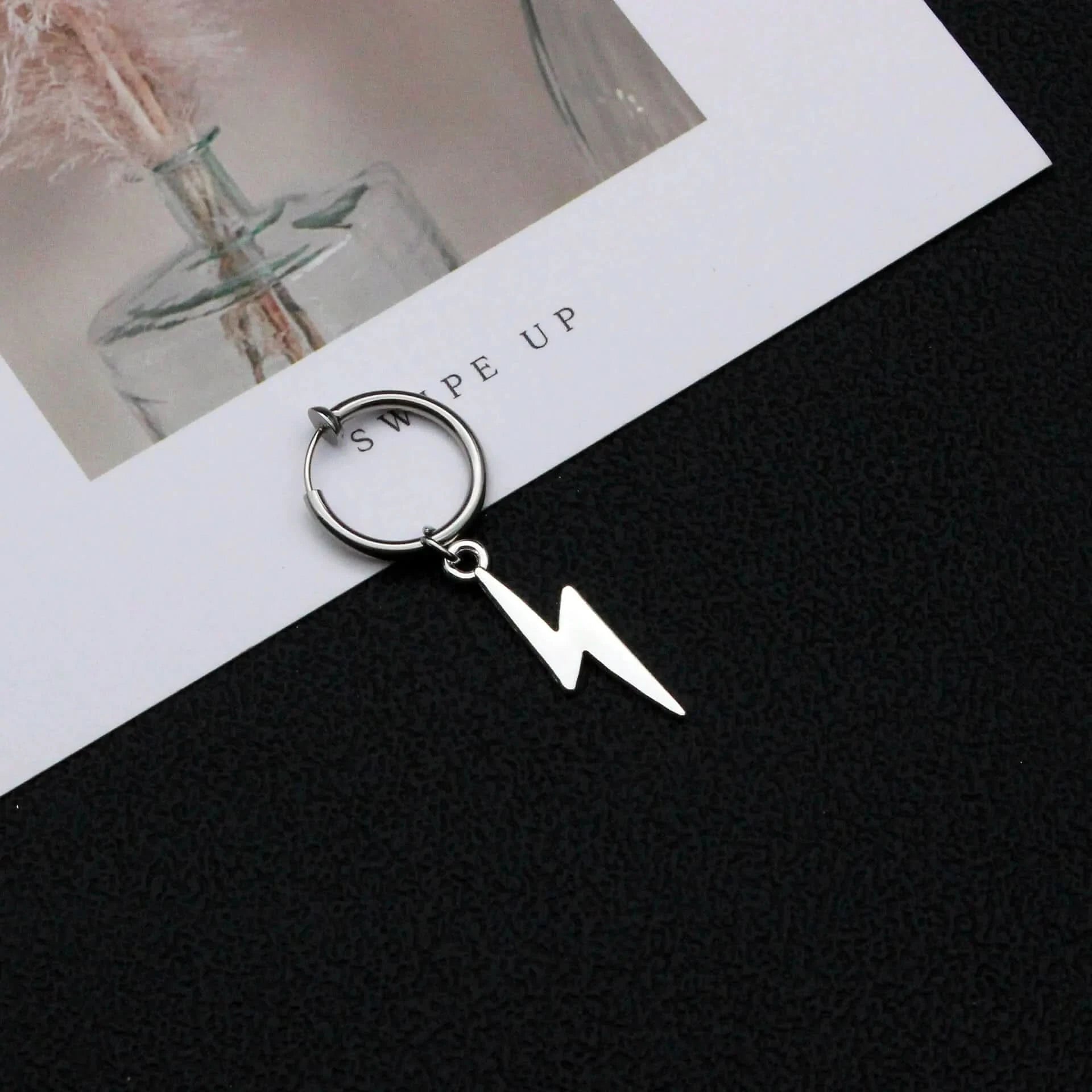ZEUS EARRING - SILVER - Boujisphere