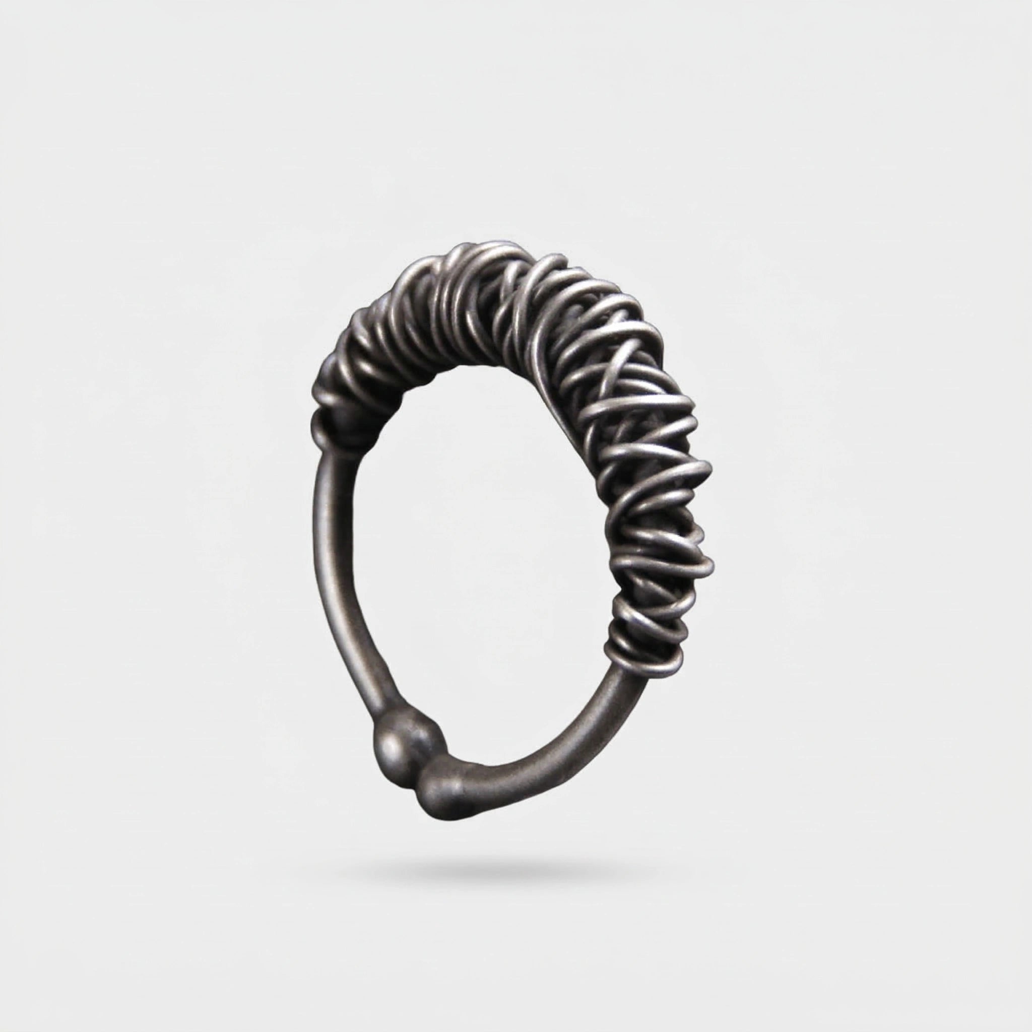 BOUJISPHERE - BRAIDED RING – SILVER