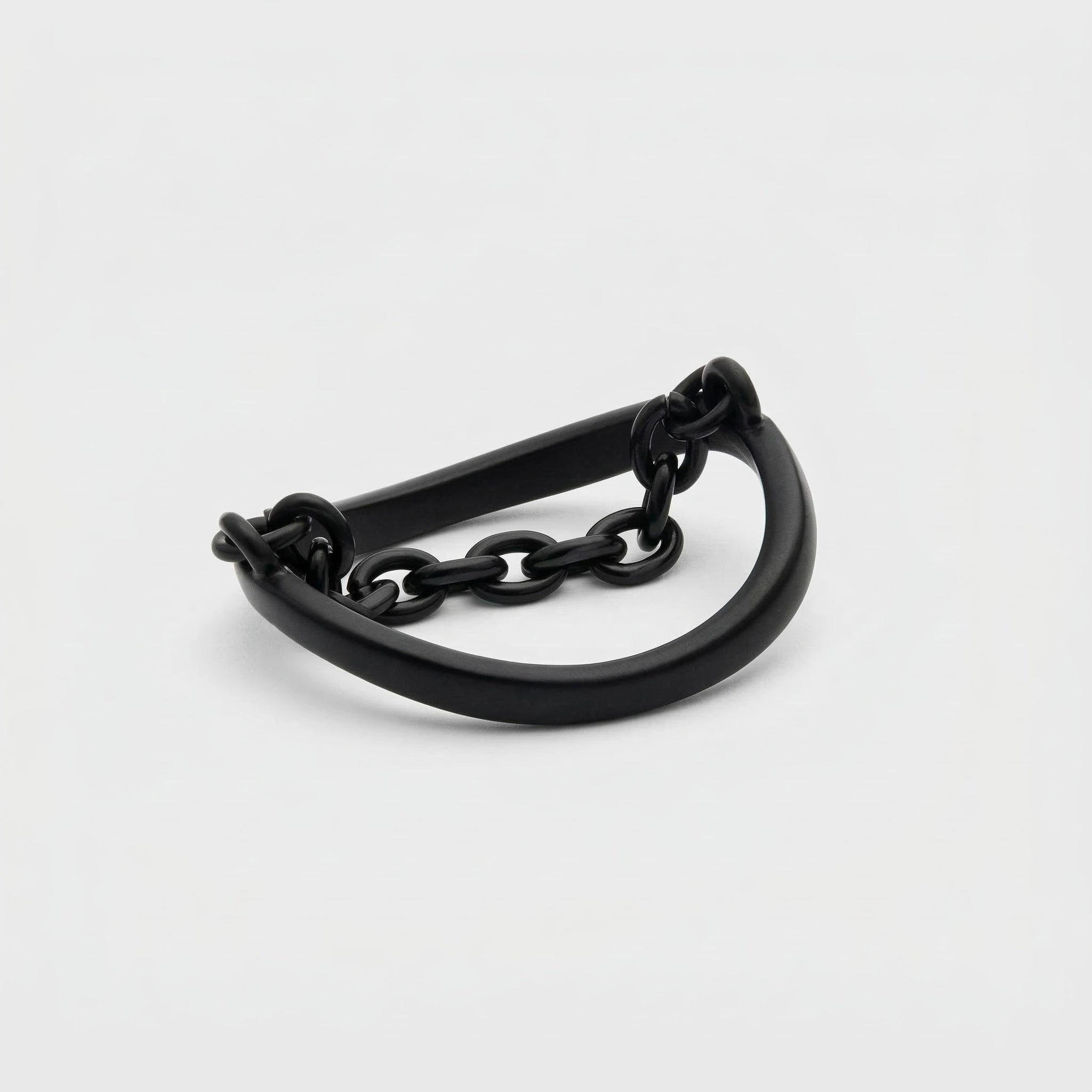 BOUJISPHERE - DOUBLE LAYER RING - BLACK