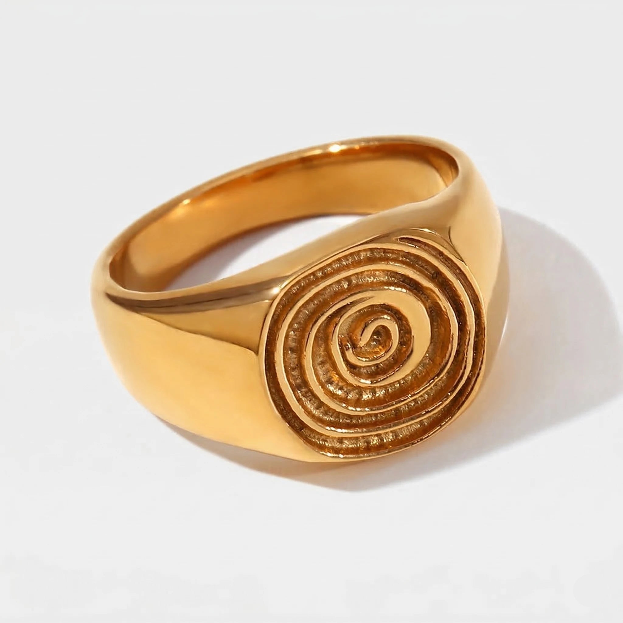 BOUJISPHERE - SPIRAL RING - GOLD