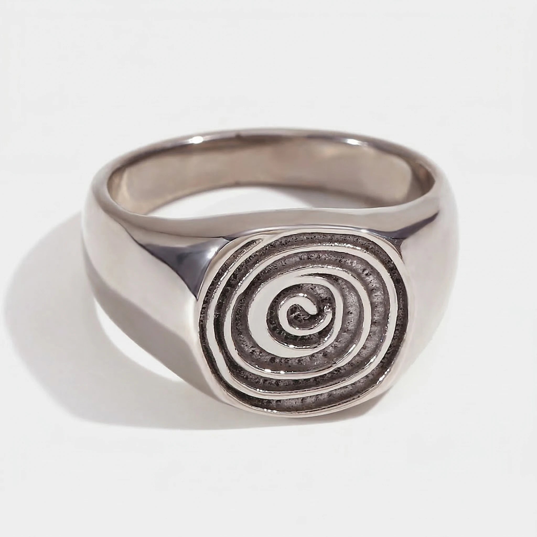 BOUJISPHERE - SPIRAL RING - SILVER