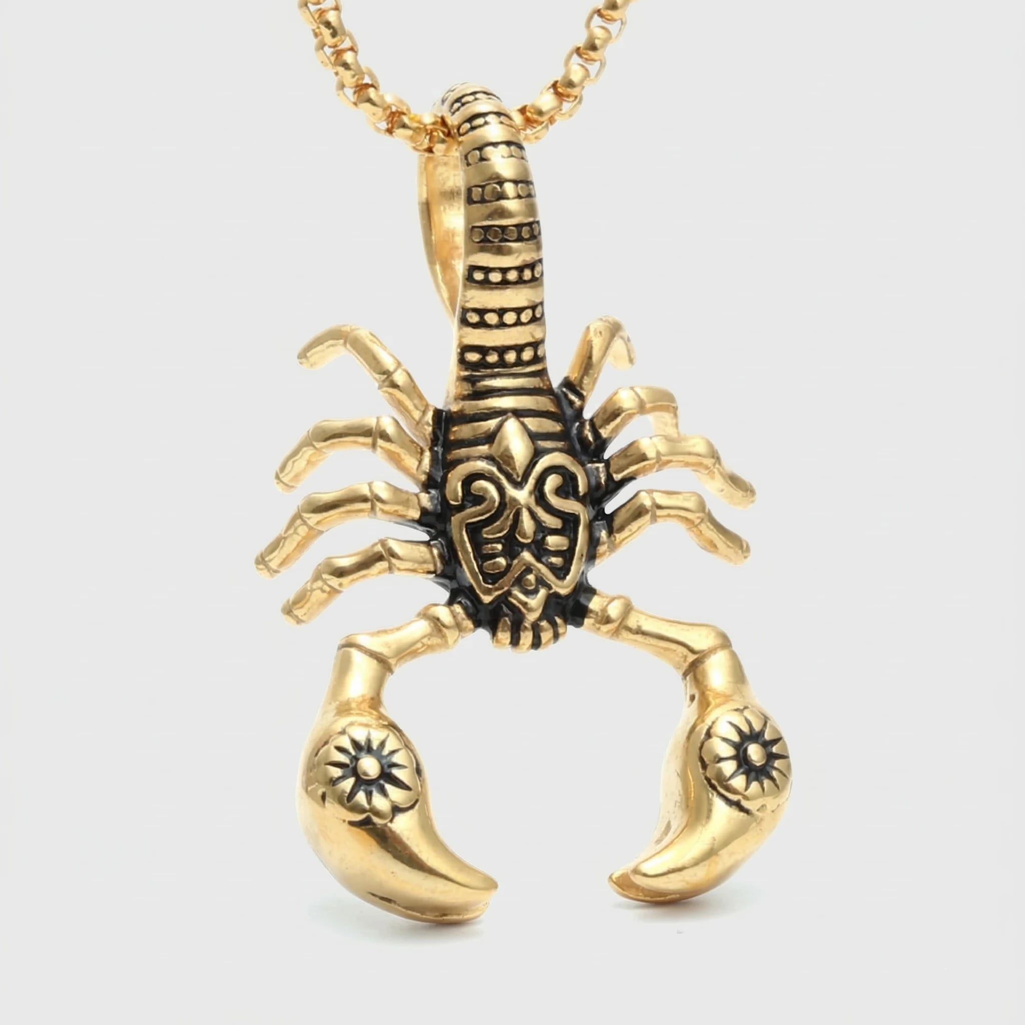 BOUJISPHER - SCORPION NECKLACE - GOLD